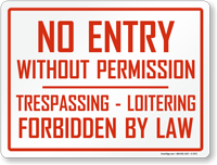 no permission